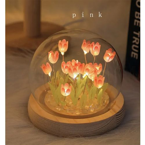 Handcrafted DIY Tulip Night Lamp