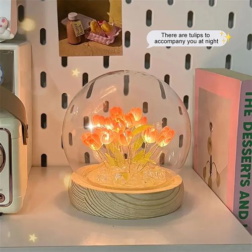 Handcrafted DIY Tulip Night Lamp