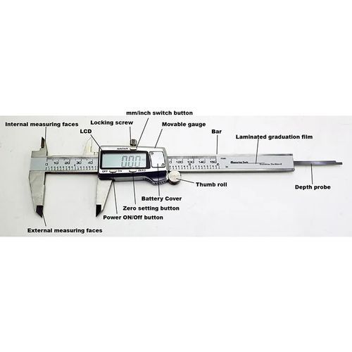 Calibre eletrônico digital de grau industrial