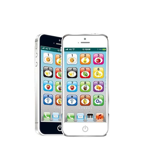 Novo telefone de música de brinquedo celular crianças aprendizagem máquina de leitura inteligente Inglês