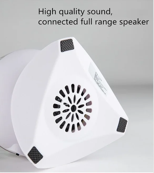 Bola mágica de cristal LED bluetooth estéreo