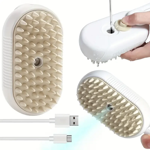 Pet electric spray brush