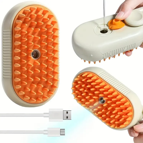 Pet electric spray brush