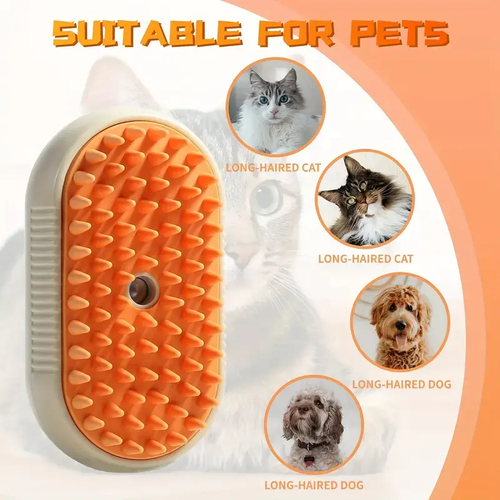 Pet electric spray brush