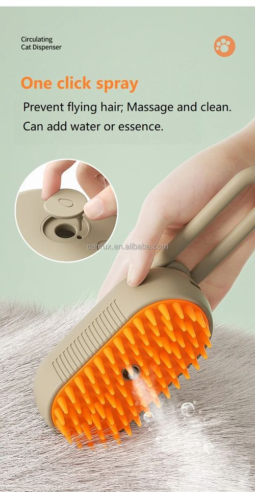 Pet electric spray brush