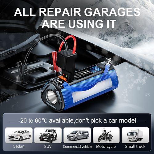 Bomba de inflação do poder do começo da emergência do carro