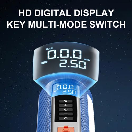 Bomba de inflação do poder do começo da emergência do carro