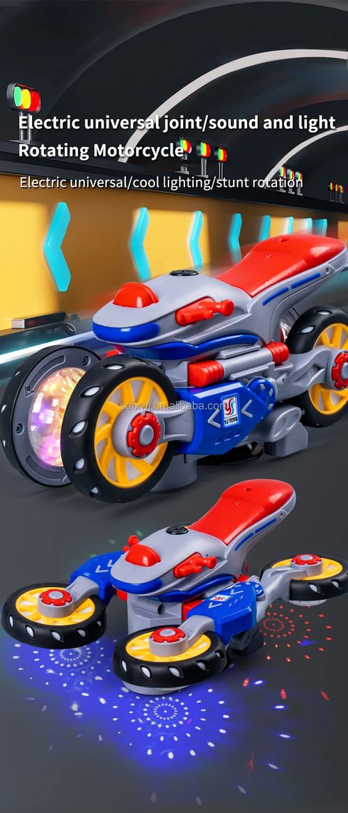 Stunt rotação motocicleta