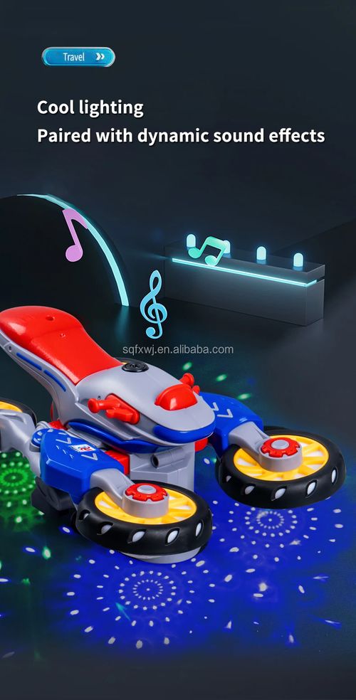 Stunt rotação motocicleta