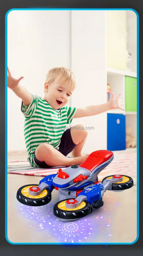 Stunt rotação motocicleta