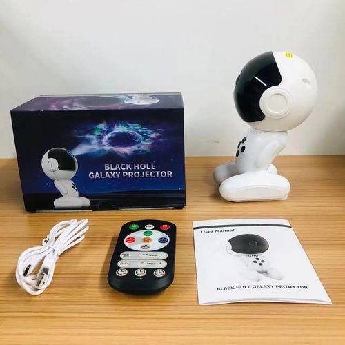 Projetor rotativo de robô multicolorido