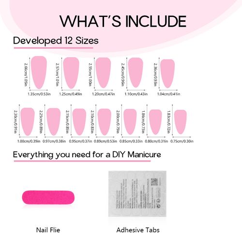 Usar remendo de manicure 6 conjuntos combinados casualmente com roupas bonitas mais pontos