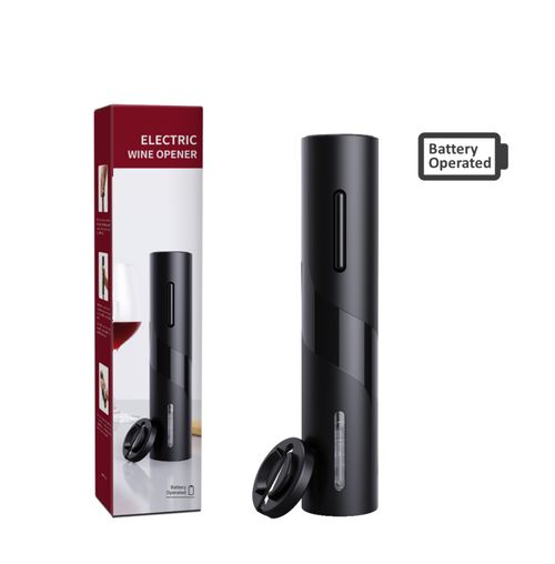 Abridor de garrafas de vinho elétrico definido para a festa de presente em casa Dia dos Namorados