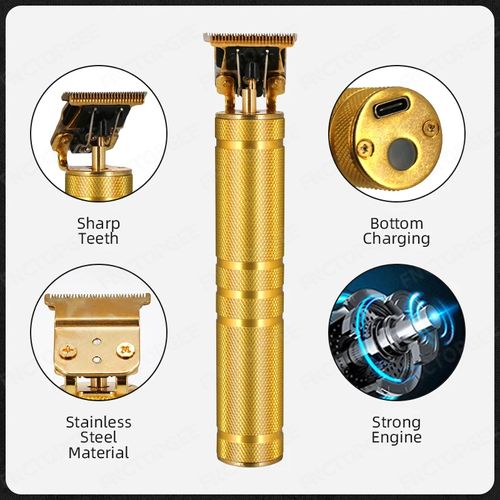 Zero gap barbeador elétrico cortador de cabelo para toda a família imagem bom ajudante