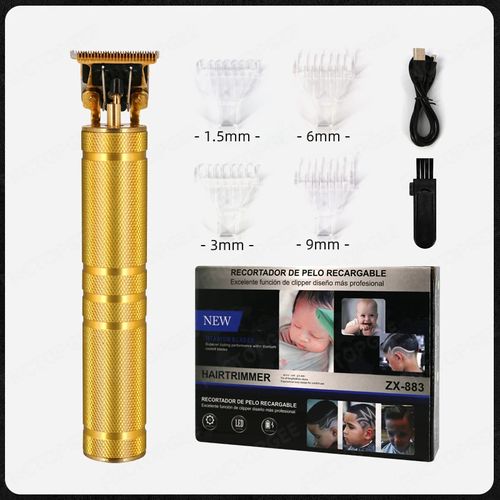 Zero gap barbeador elétrico cortador de cabelo para toda a família imagem bom ajudante