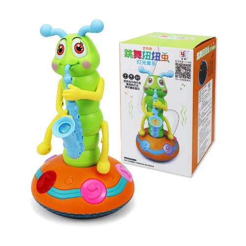 cantando e dançando lagartas