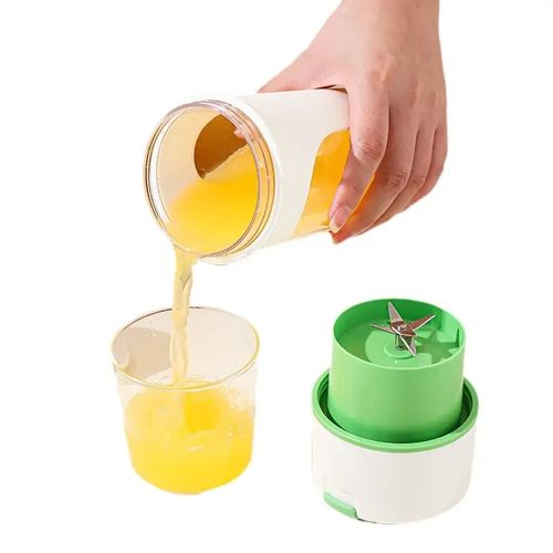 Mini juicer elétrico com USB sem fio recarregável pequeno handshake shaker cup juicer para frutas e legumes
