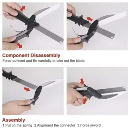 Tesoura de cozinha multifuncional tesoura de comida vegetal