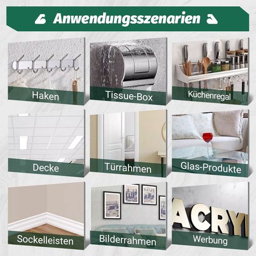 📢Universeller, starker, nagelfreier Kleber, wasserfest und kein Bohren （Comprar um obter um grátis）