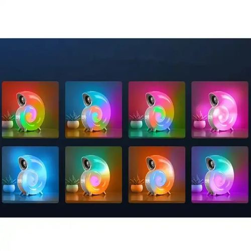 Nova chegada Wake-up Smart Conch LED Night Light Lamp com BT...