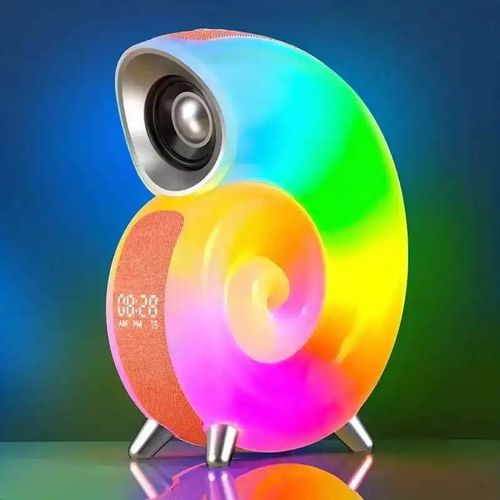 Nova chegada Wake-up Smart Conch LED Night Light Lamp com BT...