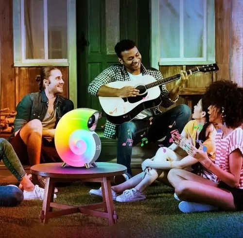 Nova chegada Wake-up Smart Conch LED Night Light Lamp com BT...