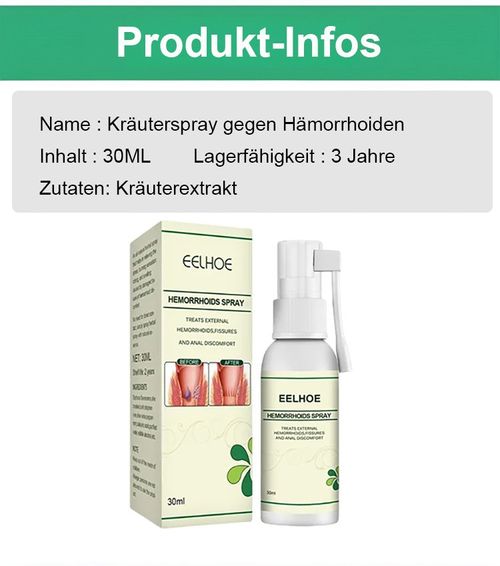 Spray de alívio anal adulto hemorroida quebrada