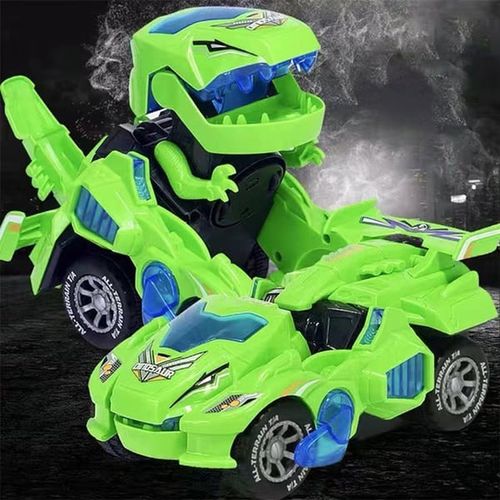 DINOSSAURO TRANSFORMAÇÃO CARRO BRINQUEDO