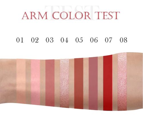 Liquid batom set fosco perolado non-stick cup lip esmalte 8 cores lip gloss set hidratação duradoura