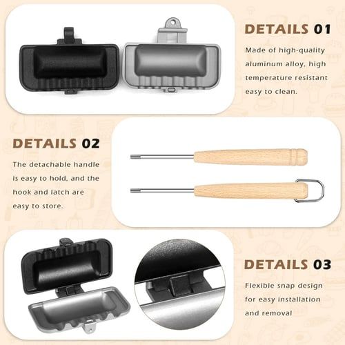 Bandeja de cozimento sanduíche removível