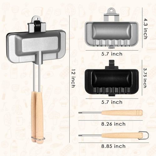 Bandeja de cozimento sanduíche removível