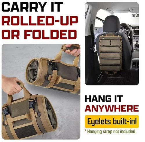 🔥 Organizador de Sacos de Rolo de Ferramentas