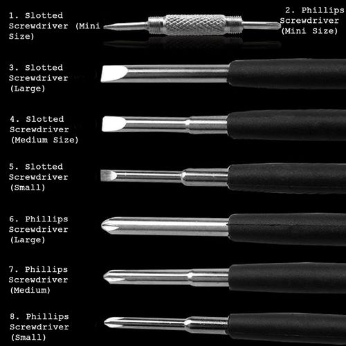 Ferramenta multifuncional 8 em 1 para chaves de fenda