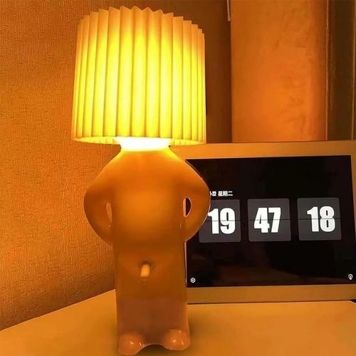 Elefante brancoPresentes para adultos Candeeiro de mesa de cabeceira