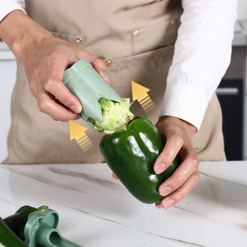 Comprar um obter um grátis💖Household Pepper Seed Corer Remover