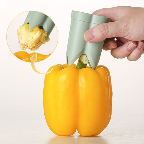 Comprar um obter um grátis💖Household Pepper Seed Corer Remover