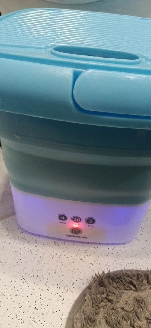 Hordozható mosógép nyaraláshoz vagy utazáshoz