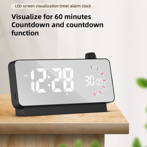 Despertador de projeção de espelho