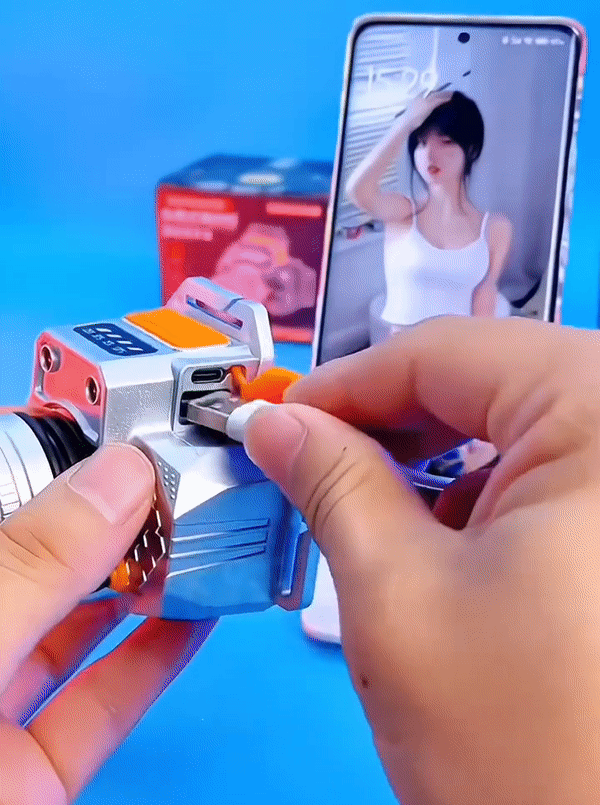 ✨HOT-SALE✨Head-Mounted Induction Zoomable Super Lanterna Brilhante