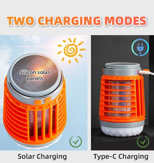 Luz solar do assassino do mosquito para iluminar o verão livre do mosquito