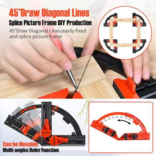 🔥Multi-angles Movable Right Angle Clamp