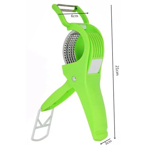 Cortador multifuncional para legumes e frutas