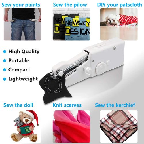 🔥Máquina de costura elétrica portátil (com pacote de fio)