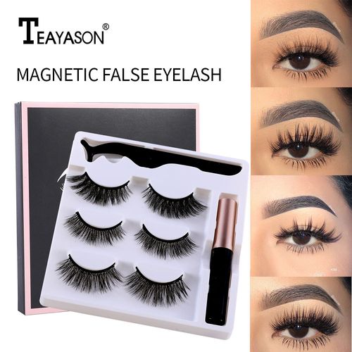 Quantum magnetic eyelash eyeliner líquido set