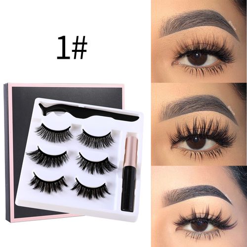 Quantum magnetic eyelash eyeliner líquido set