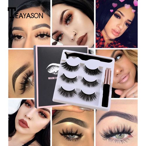 Quantum magnetic eyelash eyeliner líquido set