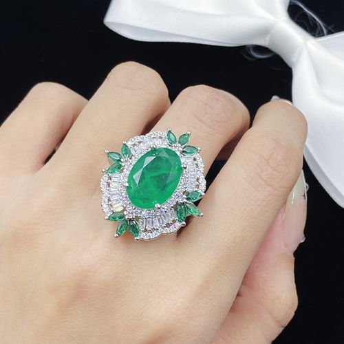 Esmeraldas pingente colar brincos anel moda conjunto de jóias