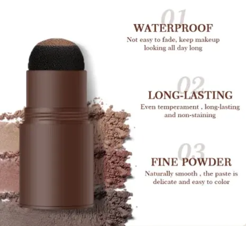 Waterproof hair powder brow seal hair concealer raiz cobertura imediata