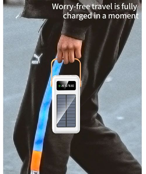 Banco de carregamento solar 30000mAh para 150000mAh super grande capacidade