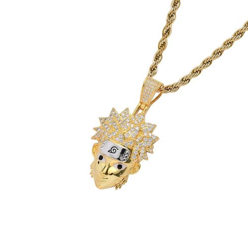 Firebird ninja naruto pingente colar